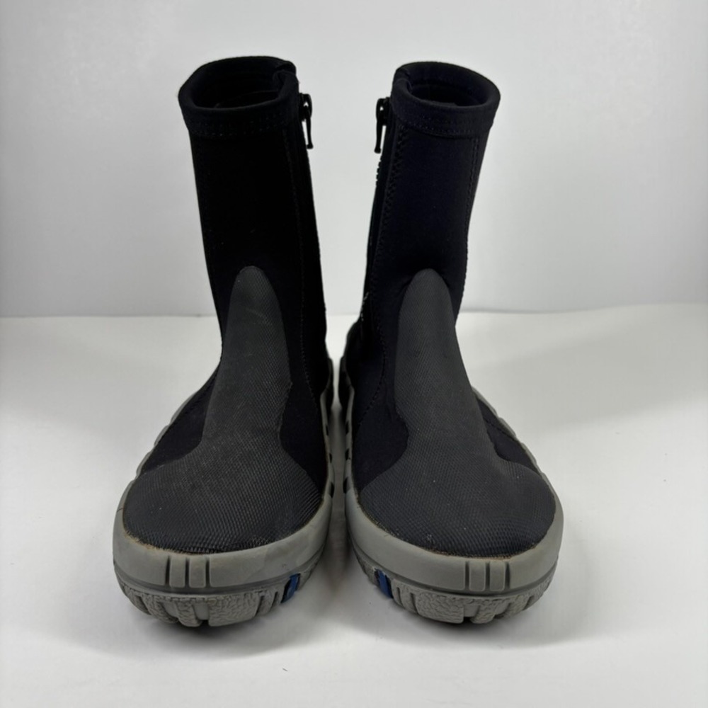 L.L.Bean Vortex Men's US 7 Black Neoprene Wetsuit Side-Zip Waterproof Water Boot - Picture 3 of 16